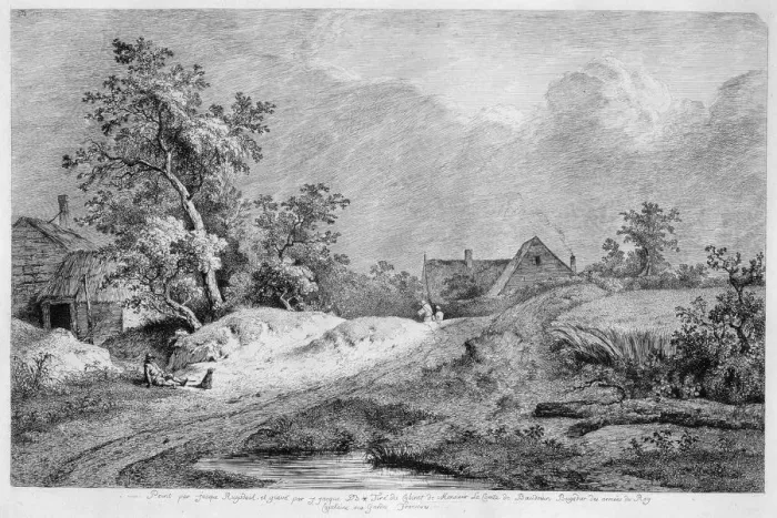 Framed Print : Wheat Field, 1772 Framed Print : Wheat Field, 1772