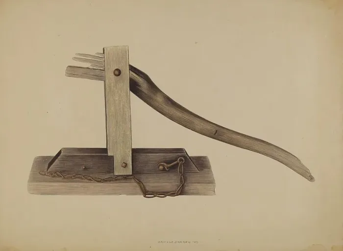 Framed Print : Wheel Jack, 1940. Creator: Orville Skaren Framed Print : Wheel Jack, 1940. Creator: Orville Skaren