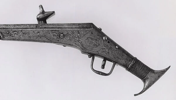 Wheellock Pistol, Nuremberg, c. 1590. Creator: Peter Danner