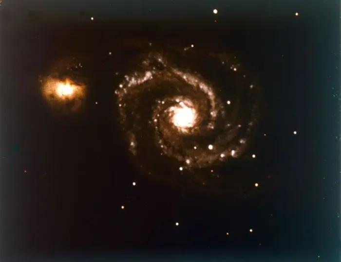 Framed Print : Whirlpool Galaxy in Canes Venatici. Creator: NASA