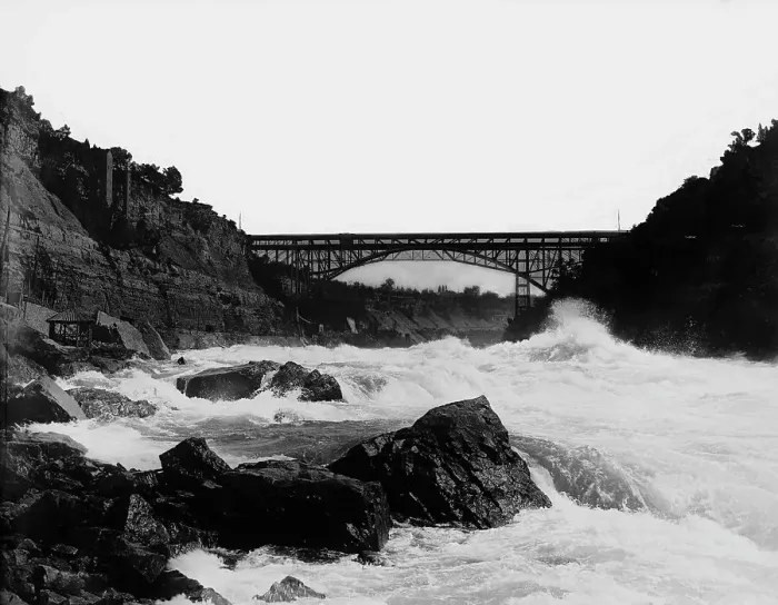Framed Print : Whirlpool rapids, c1900. Creator: Unknown Framed Print : Whirlpool rapids, c1900. Creator: Unknown