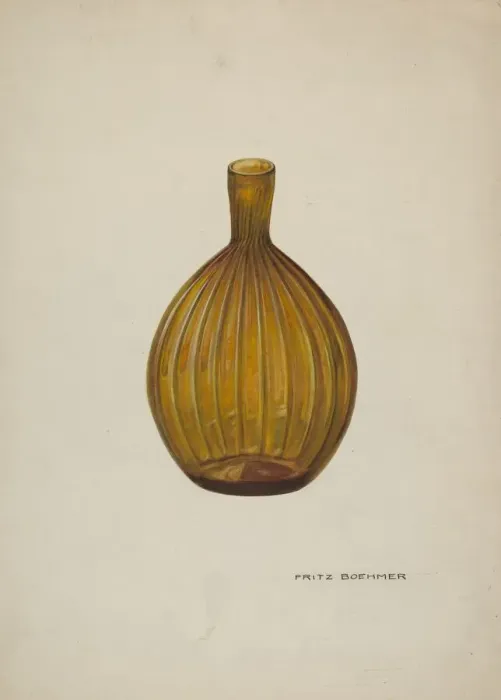 Framed Print : Whiskey Flask, c. 1939. Creator: Fritz Boehmer Framed Print : Whiskey Flask, c. 1939. Creator: Fritz Boehmer