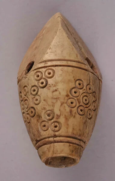 Whistle, Iran, 9th-10th century. Creator: Unknown