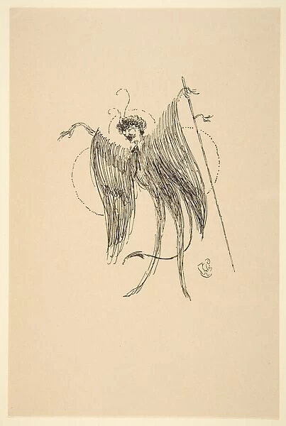 Whistler as Butterfly, 19th-20th century. Creator: James Abbott McNeill Whistler