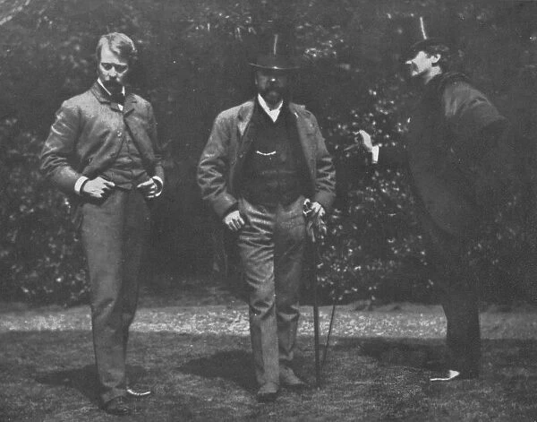 Whistler, Chase, and Menpes, c1885, (1904)