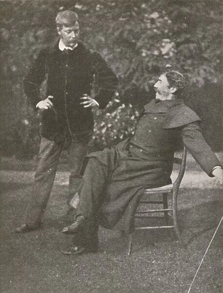 Whistler and Menpes, c1885, (1904)