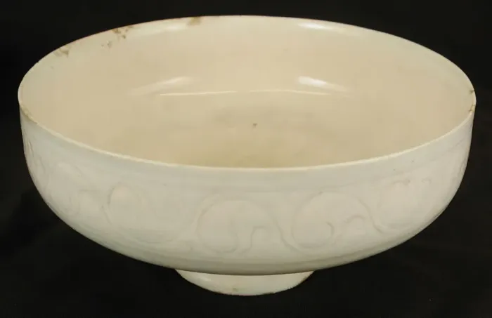 Framed Print : White bowl, Iran, 12th century. Creator: Unknown Framed Print : White bowl, Iran, 12th century. Creator: Unknown