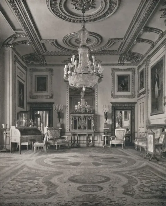 Framed Print : The White Drawing Room, Windsor Castle, 1927 Framed Print : The White Drawing Room, Windsor Castle, 1927