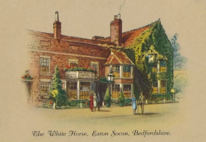 Framed Print : The White Horse, Eaton Socon, Bedfordshire, 1939 Framed Print : The White Horse, Eaton Socon, Bedfordshire, 1939