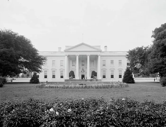 Framed Print : White House, Washington, D.C. The, c1905. Creator: Unknown