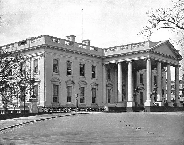 The White House, Washington DC, USA, c1900. Creator: Unknown