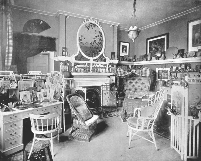 Framed Print : The White Lodge, Richmond Park, 1894. Creator: Unknown Framed Print : The White Lodge, Richmond Park, 1894. Creator: Unknown
