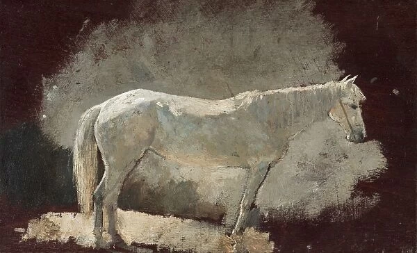 White Mare, c. 1868. Creator: Winslow Homer (American, 1836-1910)