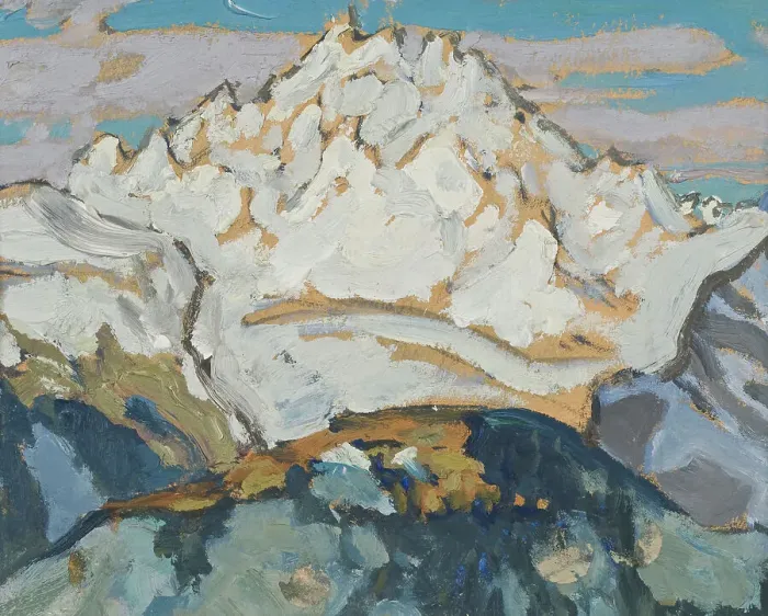 Framed Print : The White Mountain Top. Study from Switzerland. Creator: Anna Katarina Boberg Framed Print : The White Mountain Top. Study from Switzerland. Creator: Anna Katarina Boberg