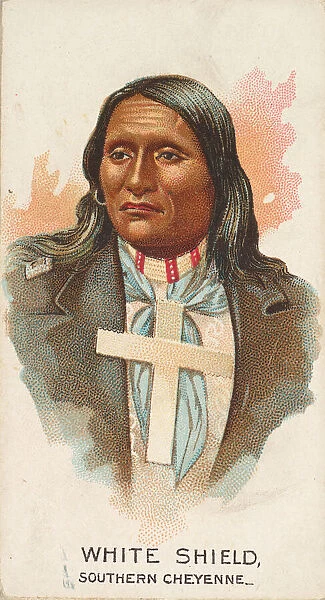 White Shield, Southern Cheyenne, from the American Indian Chiefs series (N2