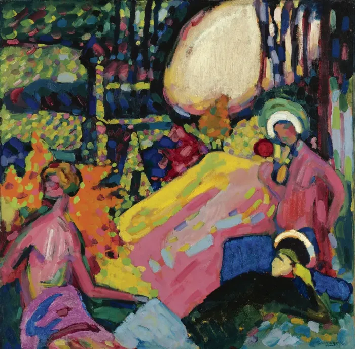 Framed Print : White Sound. Artist: Kandinsky, Wassily Vasilyevich (1866-1944) Framed Print : White Sound. Artist: Kandinsky, Wassily Vasilyevich (1866-1944)