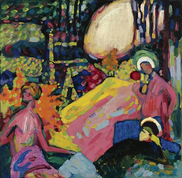White Sound. Artist: Kandinsky, Wassily Vasilyevich (1866-1944)