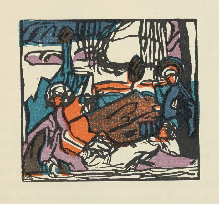 Framed Print : White Sound (Weisser Klang). From Klänge (Sounds), 1913. Creator: Kandinsky, Wassily Vasilyevich (1866-1944) Framed Print : White Sound (Weisser Klang). From Klänge (Sounds), 1913. Creator: Kandinsky, Wassily Vasilyevich (1866-1944)