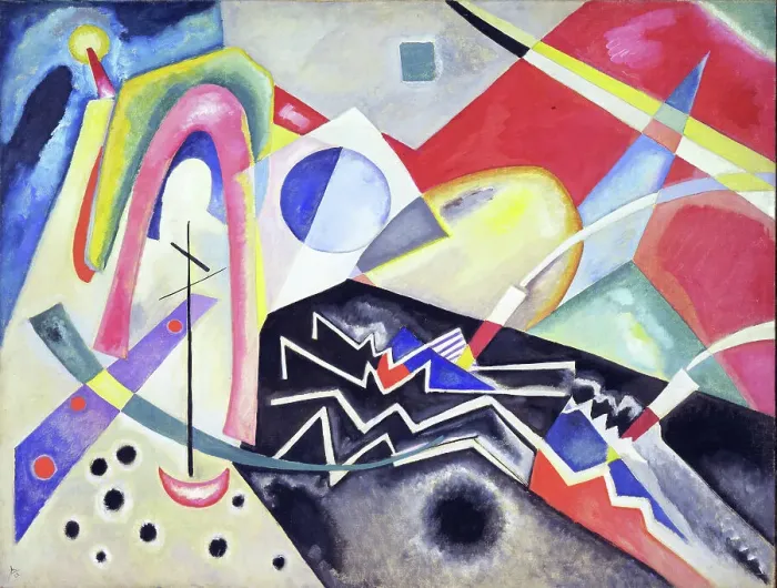 Framed Print : White Zig Zags, 1922. Creator: Kandinsky, Wassily Vasilyevich (1866-1944) Framed Print : White Zig Zags, 1922. Creator: Kandinsky, Wassily Vasilyevich (1866-1944)