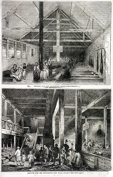 The Whitecross Street Prison for debtors, London, 1843