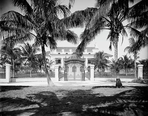 Whitehall, the residence of Mr. Flagler, Palm Beach, Fla. 1902. Creator: Unknown