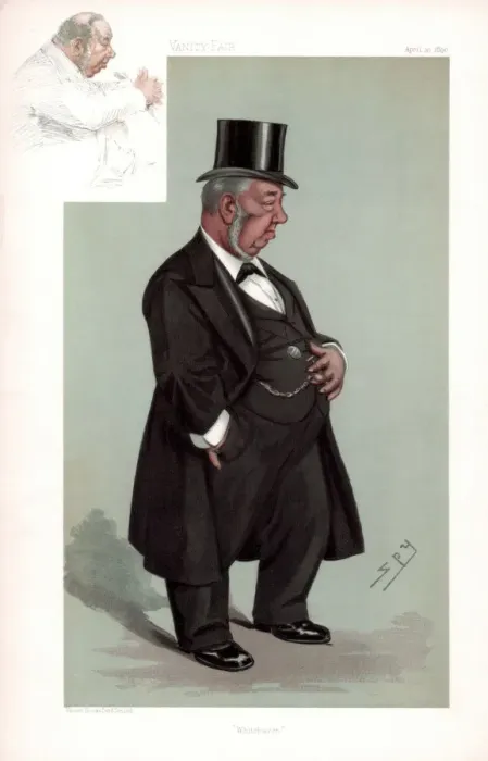 Framed Print : Whitehaven, Augustus Helder, British politician, 1896. Artist: Spy Framed Print : Whitehaven, Augustus Helder, British politician, 1896. Artist: Spy