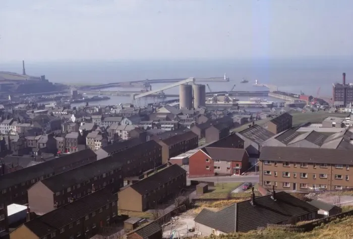 Framed Print : Whitehaven, Harbour from the East, Cumberland, 20th century. Artist: CM Dixon Framed Print : Whitehaven, Harbour from the East, Cumberland, 20th century. Artist: CM Dixon