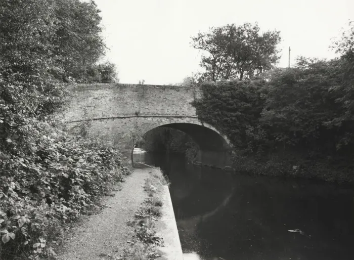 Framed Print : Whitehorse Bridge over the Grand Union Canal, Hillingdon, London, c1975 Framed Print : Whitehorse Bridge over the Grand Union Canal, Hillingdon, London, c1975