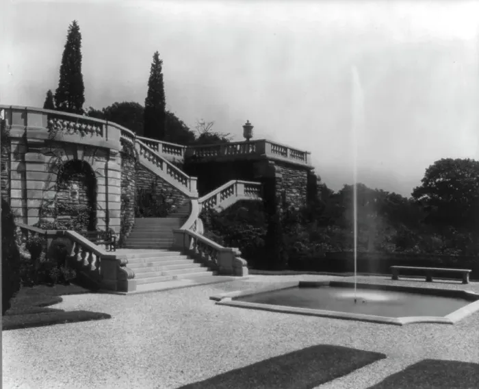 Framed Print : Whitemarsh Hall, Edward Townsend Stotesbury house, Wyndmoor, Pennsylvania, 1922 or 1923. Creator: Frances Benjamin Johnston. Whitemarsh Hall, Edward Townsend Stotesbury house, Wyndmoor, Pennsylvania, 1922 or 1923 Framed Print : Whitemarsh Hall, Edward Townsend Stotesbury house, Wyndmoor, Pennsylvania, 1922 or 1923. Creator: Frances Benjamin Johnston. Whitemarsh Hall, Edward Townsend Stotesbury house, Wyndmoor, Pennsylvania, 1922 or 1923