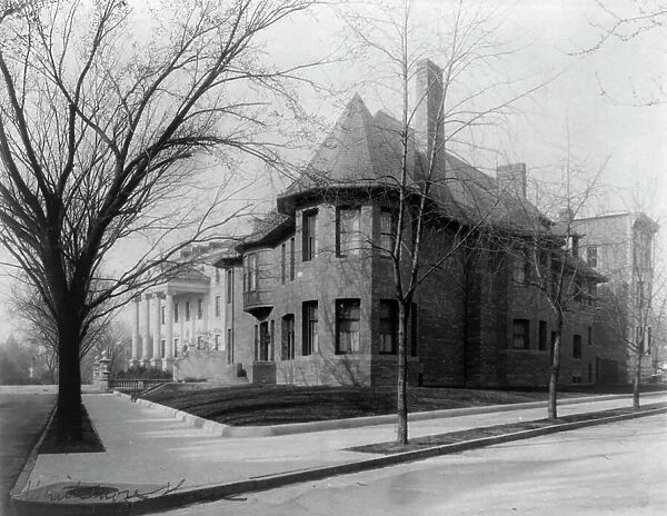 Whittemore House, Washington, D.C.- exterior showing corner, c1900. Creator: Frances Benjamin Johnston