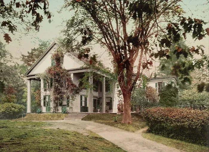 Framed Print : The Whittier House, Danvers, Massachusetts, c1899. Creator: Unknown