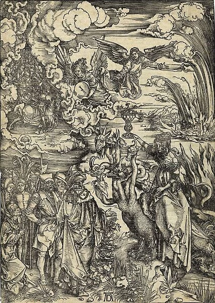 The Whore of Babylon. From Apocalypsis cum Figuris, 1498