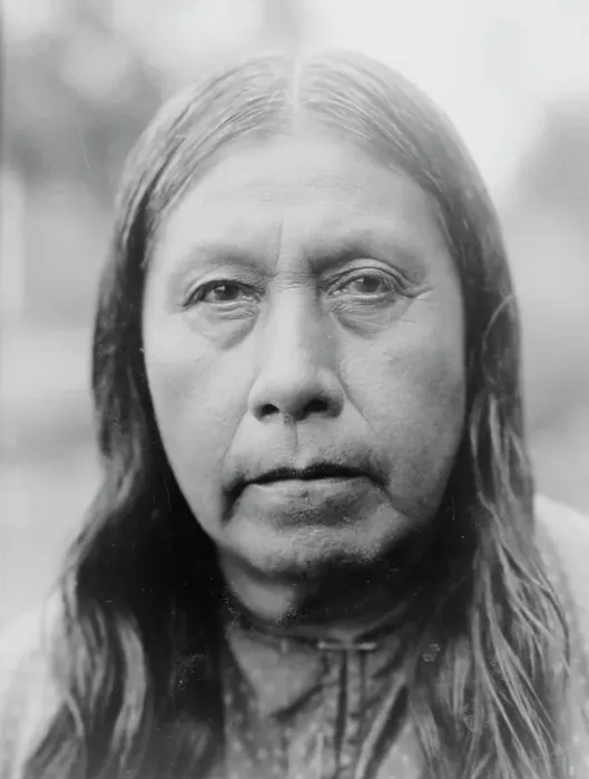 Framed Print : A Wichita matron, c1927. Creator: Edward Sheriff Curtis Framed Print : A Wichita matron, c1927. Creator: Edward Sheriff Curtis
