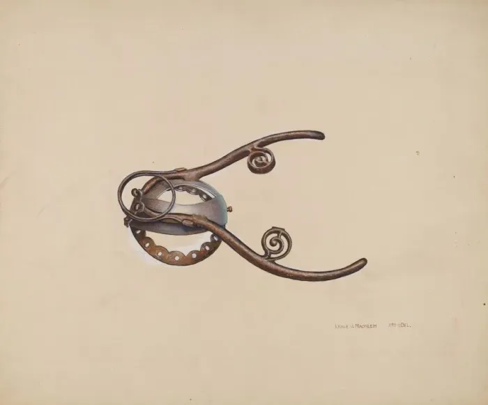 Framed Print : Wick Trimmer, c. 1939. Creator: Leslie Macklem Framed Print : Wick Trimmer, c. 1939. Creator: Leslie Macklem