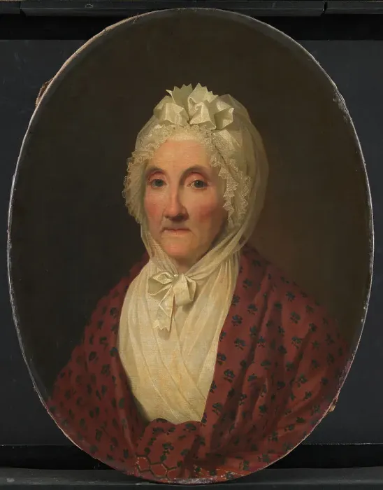 Framed Print : Widow of Bagge the brandy distiller, 1760-1802. Creator: Jens Juel Framed Print : Widow of Bagge the brandy distiller, 1760-1802. Creator: Jens Juel