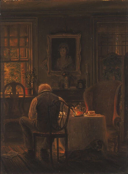 The Widower, 1873. Creator: Edward Lamson Henry
