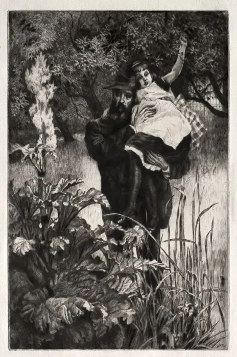 Framed Print : The Widower. Creator: James Tissot (French, 1836-1902) Framed Print : The Widower. Creator: James Tissot (French, 1836-1902)