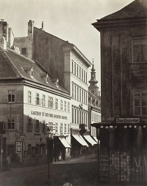 Wieden, HauptstraBe No. 37, Wohnhaus des Herrn F. Tomas, 1860s. Creator: Unknown