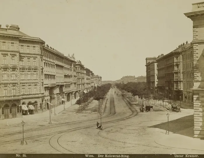 Framed Print : Wien. Der Kolowrat Ring, late 19th century. Creator: Oscar Kramer Framed Print : Wien. Der Kolowrat Ring, late 19th century. Creator: Oscar Kramer