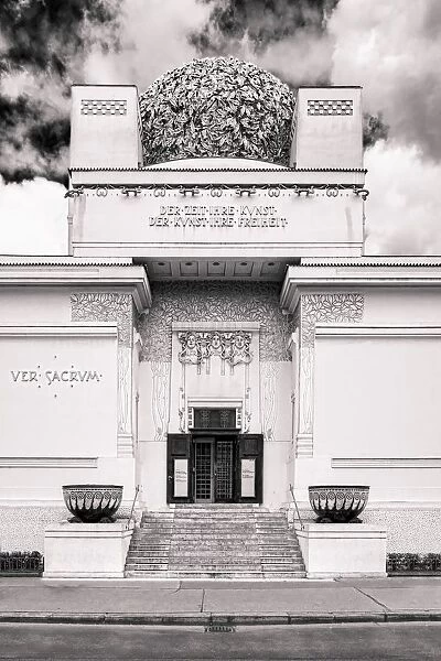 Wiener Secessionsgebaude - The Secession building, Vienna Austria, 2015. Artist
