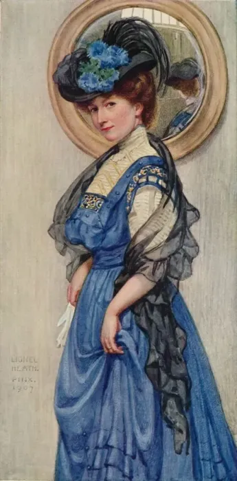 Framed Print : My Wife, 1907. Artist: Hugh Lionel Heath Framed Print : My Wife, 1907. Artist: Hugh Lionel Heath