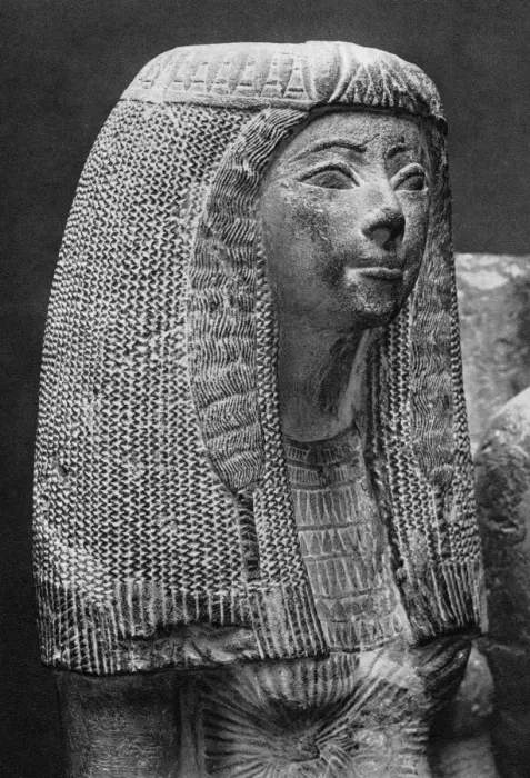 Framed Print : The wife of a Ptahmai, c1400 BC (1936) Framed Print : The wife of a Ptahmai, c1400 BC (1936)