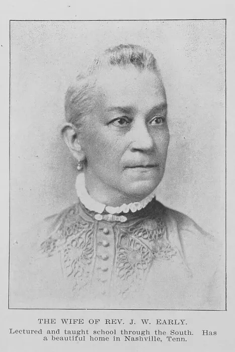 Framed Print : The wife of Rev. J. W. Early; Lectured and taught school through the south... Tenn. 1907. Creator: Unknown Framed Print : The wife of Rev. J. W. Early; Lectured and taught school through the south... Tenn. 1907. Creator: Unknown