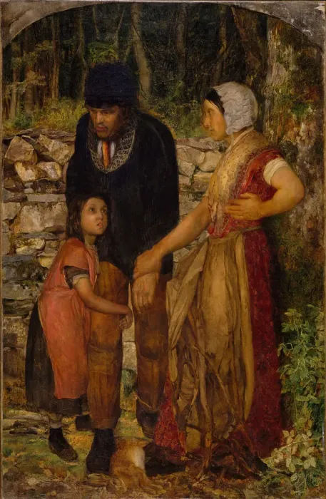 Framed Print : The Wifes Remonstrance, 1858. Creator: James Campbell Framed Print : The Wifes Remonstrance, 1858. Creator: James Campbell