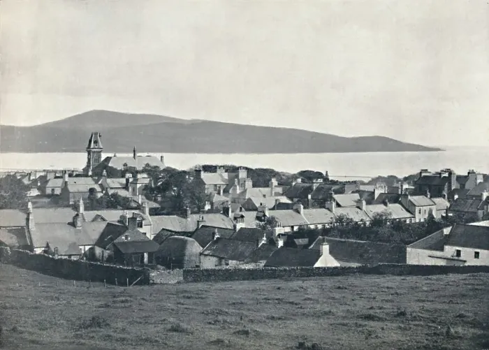 Framed Print : Wigtown - From the Martyrs Monument, 1895 Framed Print : Wigtown - From the Martyrs Monument, 1895