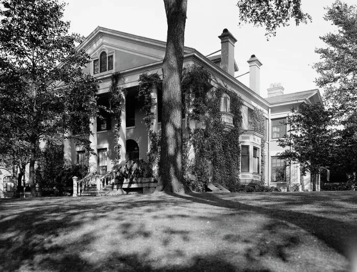 Framed Print : Wilcox residence, where President Roosevelt took the oath of office, Buffalo, N.Y. c1908. Creator: Unknown Framed Print : Wilcox residence, where President Roosevelt took the oath of office, Buffalo, N.Y. c1908. Creator: Unknown