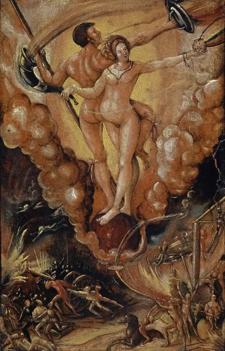 Framed Print : The Wild Army, ca 1513-1515. Creator: Graf, Urs (c. 1485-1527 / 28) Framed Print : The Wild Army, ca 1513-1515. Creator: Graf, Urs (c. 1485-1527 / 28)