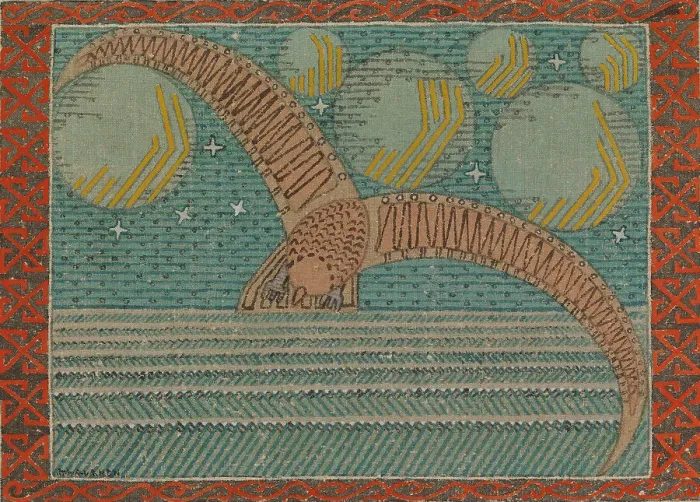 Framed Print : The Wild Duck and the Celestial Bodies, 1919-1920. Creator: Joseph Alanen Framed Print : The Wild Duck and the Celestial Bodies, 1919-1920. Creator: Joseph Alanen