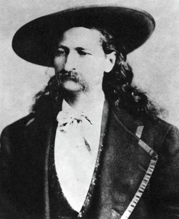 Framed Print : Wild Bill Hickock, American scout and lawman, 1873 (1954) Framed Print : Wild Bill Hickock, American scout and lawman, 1873 (1954)