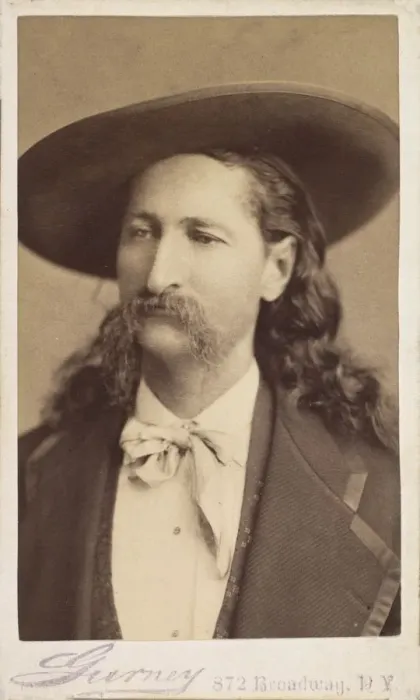 Framed Print : Wild Bill Hickok, pub. 1873 (photograph). Creator: Jeremiah Gurney (1812 - 1895) Framed Print : Wild Bill Hickok, pub. 1873 (photograph). Creator: Jeremiah Gurney (1812 - 1895)